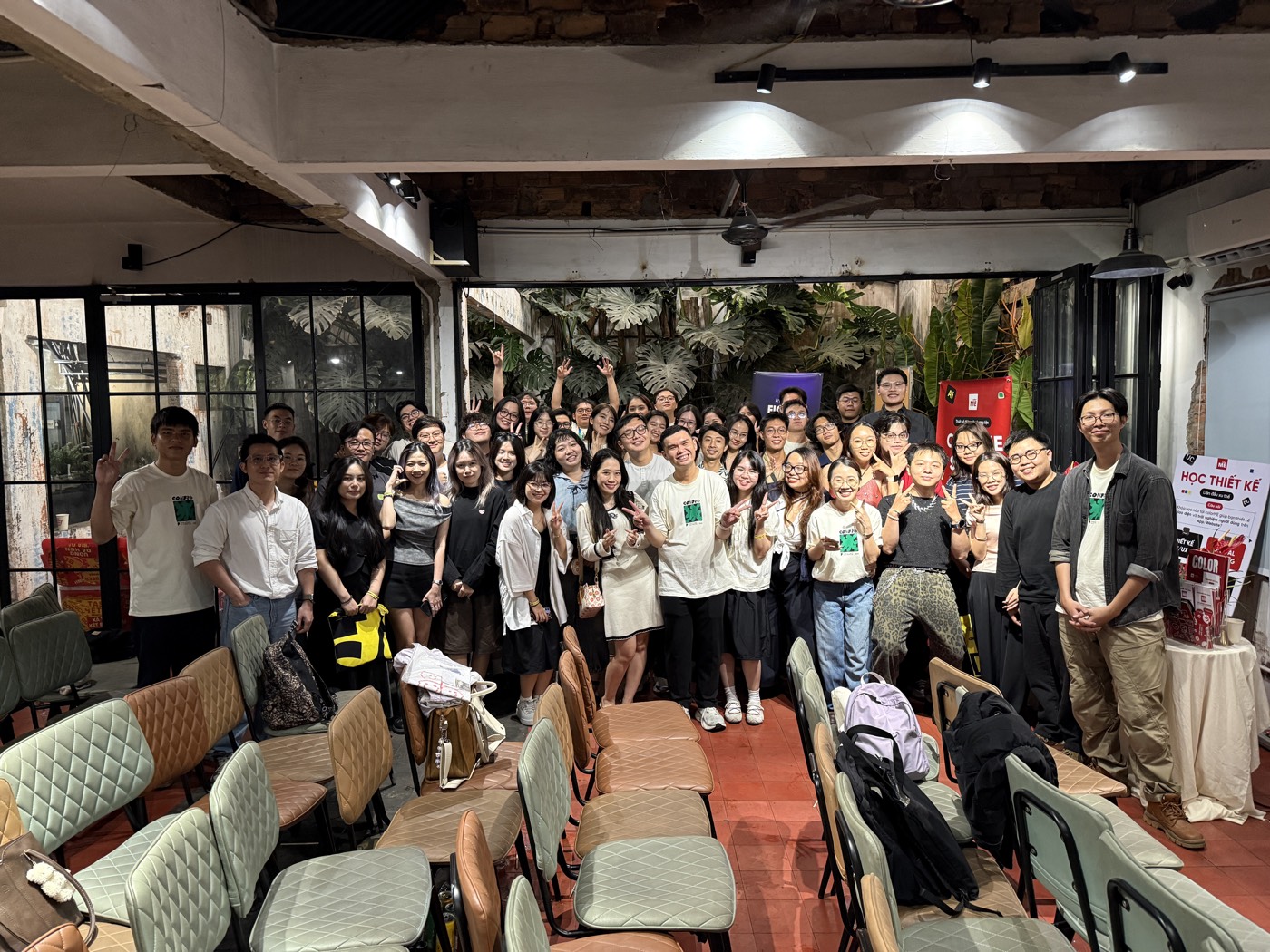 Participants of the mini design contest at Figma Config in Ho Chi Minh City